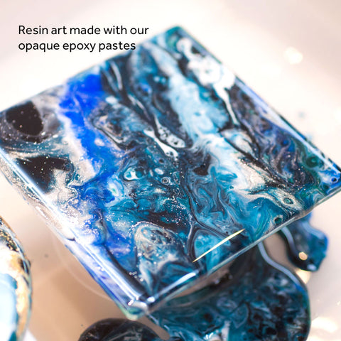 Opaque Colour Epoxy Paste Pigments for Resin Art - Box Set of 40 Colours