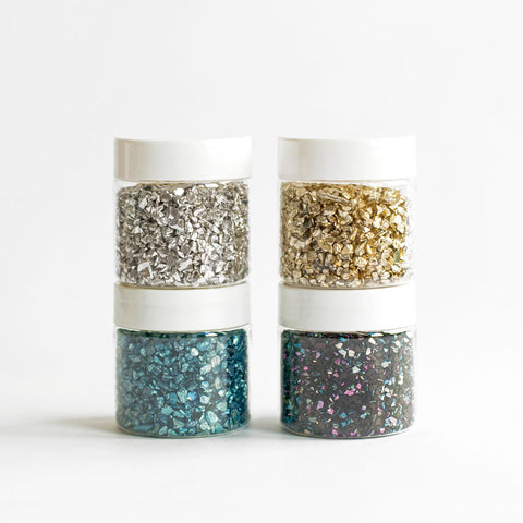 Crushed Glass and Glass Glitter (30ml)