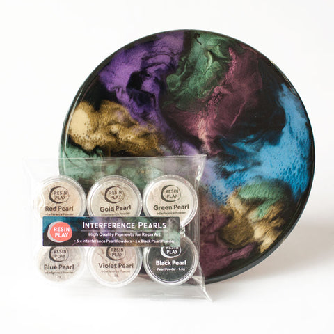 Interference Pearls Pigment Set