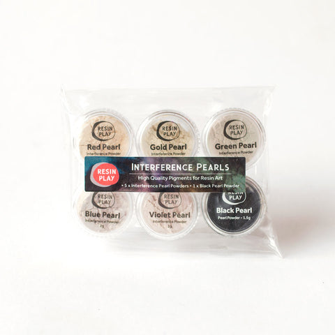 Interference Pearls Pigment Set