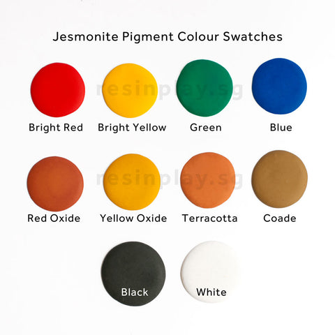 Jesmonite Pigments - Colour Sampler Pods