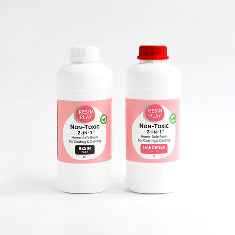 Non-toxic 2-in-1 - Home-Safe Resin For Coating & Casting