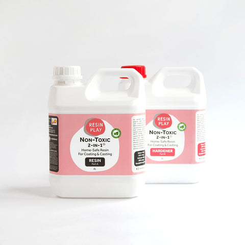 Non-toxic 2-in-1 - Home-Safe Resin For Coating & Casting