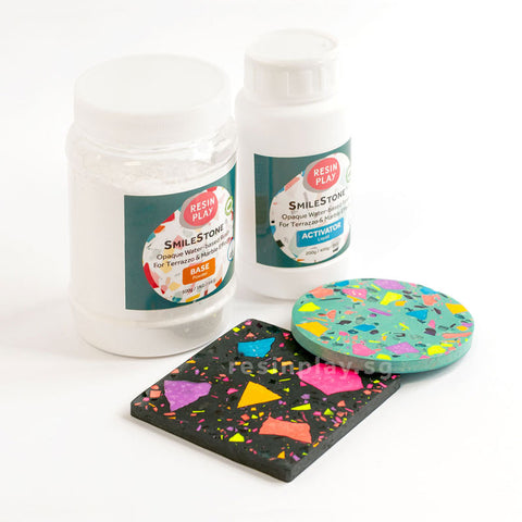 SmileStone Water-based Acrylic Resin - For Terrazzo & Marble Art