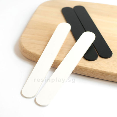 Acrylic Depth Guides For Levelling Clay / Jumbo Mixing Stir Sticks - Set of 2