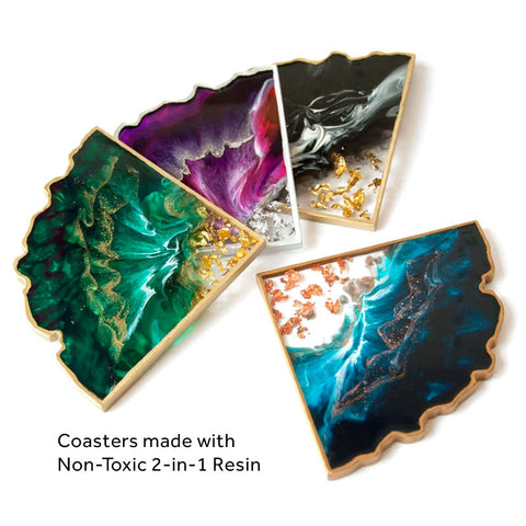 Non-toxic 2-in-1 - Home-Safe Resin For Coating & Casting