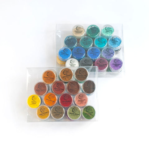 Artist Powder Pigment Set for Resin Art & Jesmonite - Set of 30 Colours
