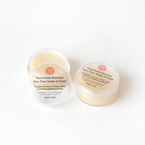 Non-toxic Food Grade Beeswax Sealer for Sealing Jesmonite and Wood
