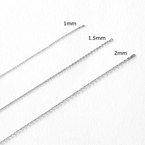 Stainless Steel Cable Chain (5 metres)