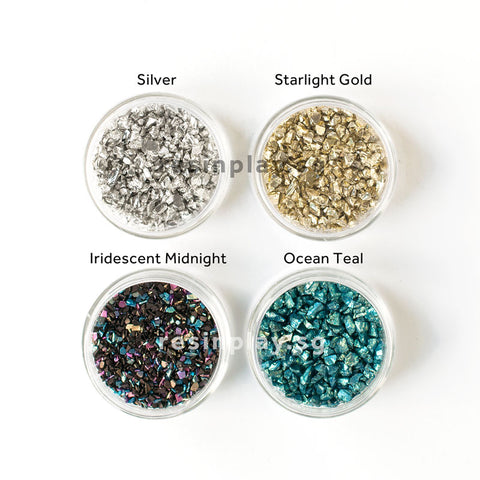 Crushed Glass and Glass Glitter (30ml)