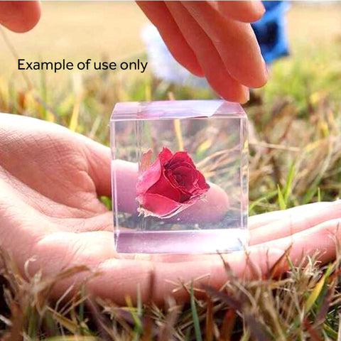 Cube Paperweight Silicone Mould