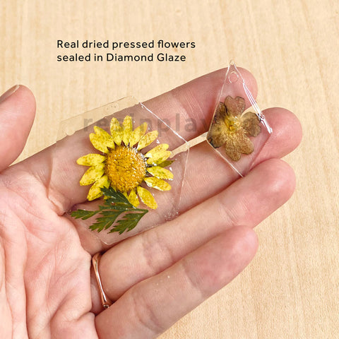 Diamond Glaze - 3D Sealer for Sealing Objects & Paper for Embedding in Resin