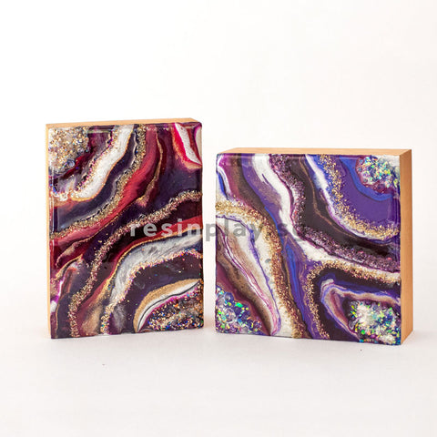 Three-Dimensional 3D Paint for Geode Resin Art