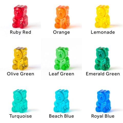 Transparent Tints for Resin - Box Set of 15 Colours
