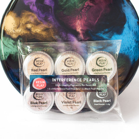 Interference Pearls Pigment Set