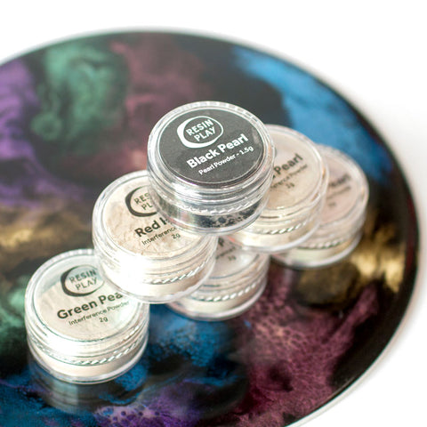 Interference Pearls Pigment Set