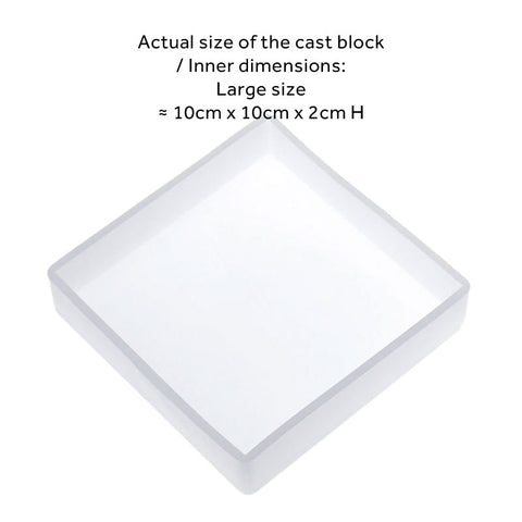 Square Block Silicone Mould
