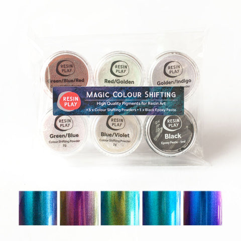 Magic Colour Shifting Pigment Set