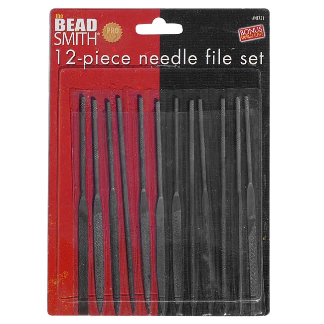 Craft Hobby Needle File Set Mini Needle Files Set, 12-Piece Small Steel ...