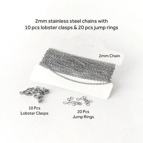 Stainless Steel Cable Chain (5 metres)