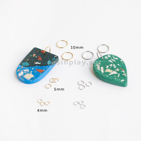 Premium Plated Brass Jump Rings (Set of 50, 100 or 200)