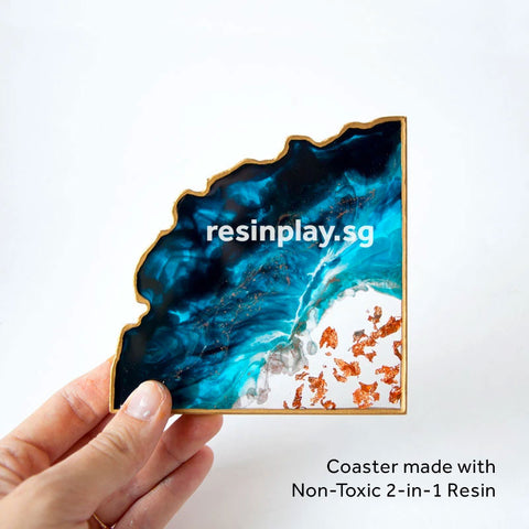 Non-toxic 2-in-1 - Home-Safe Resin For Coating & Casting