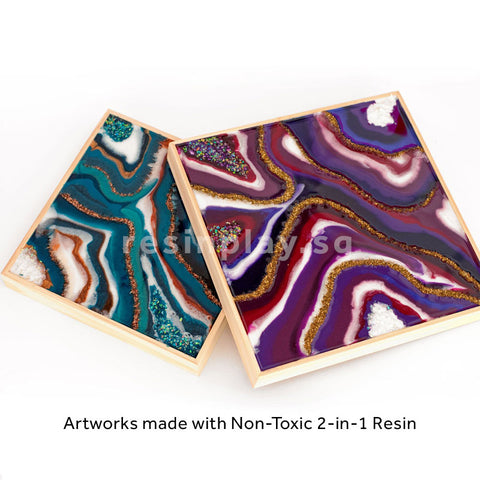 Non-toxic 2-in-1 - Home-Safe Resin For Coating & Casting