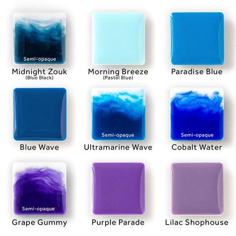 Opaque Colour Epoxy Paste Pigments for Resin Art - Box Set of 40 Colours