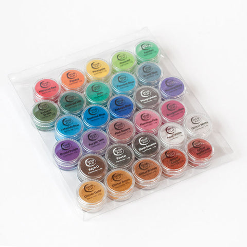 Mica Pearl Powder Pigments - Box Set of 30 Colours