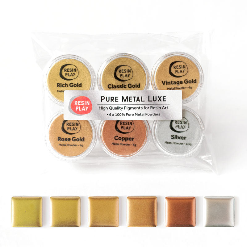 Pure Metal Powder Pure Metal Luxe Pigment Set – Resin Play