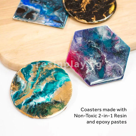 Non-toxic 2-in-1 - Home-Safe Resin For Coating & Casting