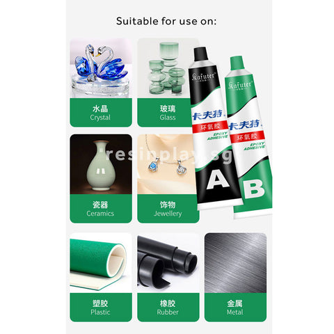 Quick Set Clear Epoxy Glue for Resin Jewellery