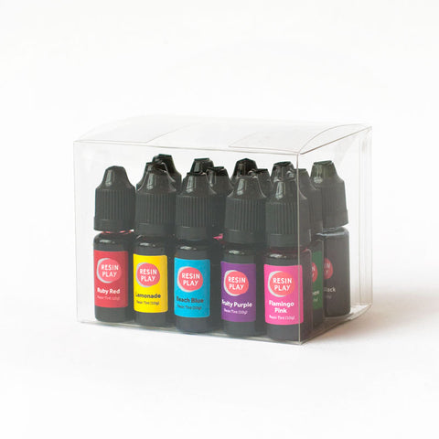 Transparent Tints for Resin - Box Set of 15 Colours