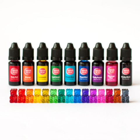 Transparent Tints for Resin - Box Set of 15 Colours