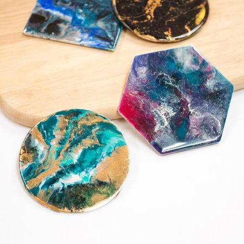 Resin Art Pouring Workshop - 2Hrs