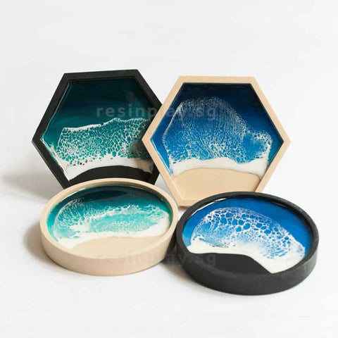Seascape Trinket Tray Workshop - 3Hrs