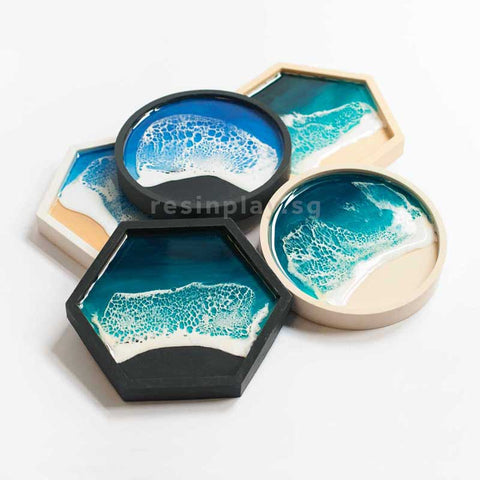 Seascape Trinket Tray Workshop - 3Hrs