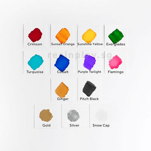 Tim Holtz Alcohol Inks - Box Set of 13 Colours with Blending Solution